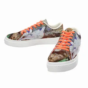 Men Wagtail Low Top Canvas Shoes