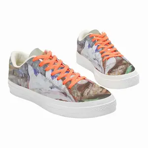 Men Wagtail Low Top Canvas Shoes