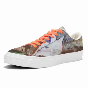 Men Wagtail Low Top Canvas Shoes