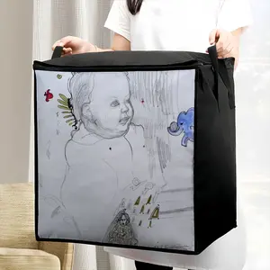 Baby - Drawing Pencil Quilt Storage Bag