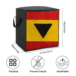 Pubic Flag Spain Quilt Storage Bag