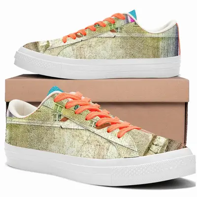 Men The Wall Low Top Canvas Shoes