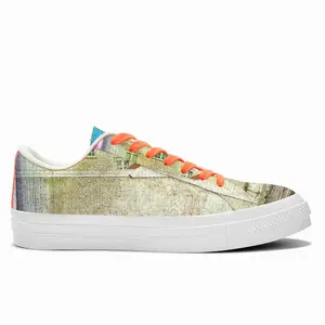 Men The Wall Low Top Canvas Shoes