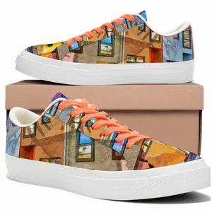 Men A Place To Enter Low Top Canvas Shoes