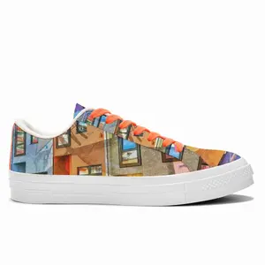 Men A Place To Enter Low Top Canvas Shoes