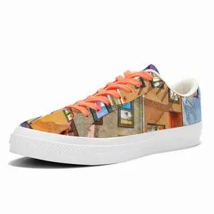 Men A Place To Enter Low Top Canvas Shoes