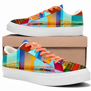 Men The High Line Low Top Canvas Shoes