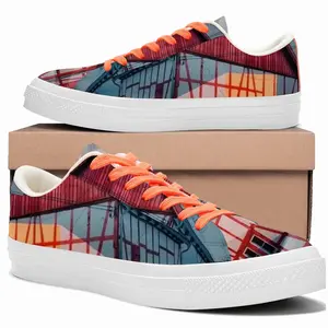 Men Orange Soul Low Top Canvas Shoes