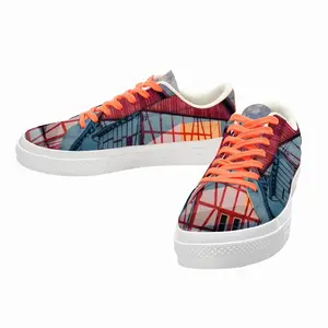 Men Orange Soul Low Top Canvas Shoes