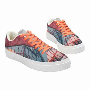 Men Orange Soul Low Top Canvas Shoes