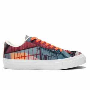 Men Orange Soul Low Top Canvas Shoes