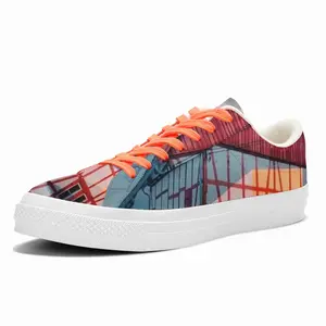 Men Orange Soul Low Top Canvas Shoes