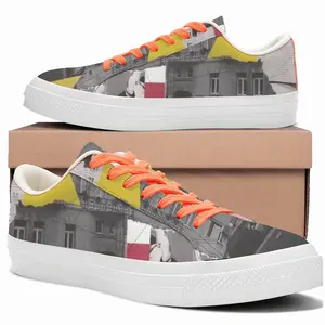 Men New Man In The City Low Top Canvas Shoes