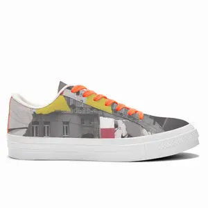 Men New Man In The City Low Top Canvas Shoes