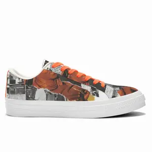 Men City Kid Low Top Canvas Shoes