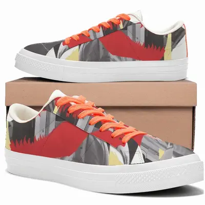 Men Jurassic Park Low Top Canvas Shoes