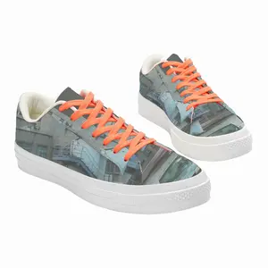 Men Sunset Low Top Canvas Shoes