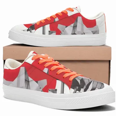 Men Fundamental Low Top Canvas Shoes