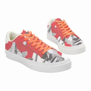 Men Fundamental Low Top Canvas Shoes