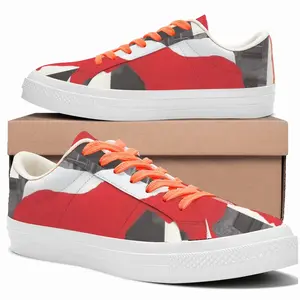 Men Wwf Przewalskis Horse Low Top Canvas Shoes