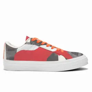 Men Wwf Przewalskis Horse Low Top Canvas Shoes