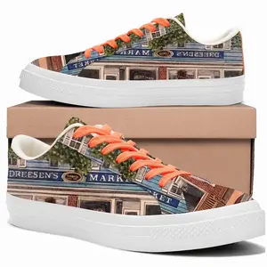 Men Dreesens Market East Hampton Low Top Canvas Shoes