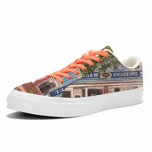 Men Dreesens Market East Hampton Low Top Canvas Shoes