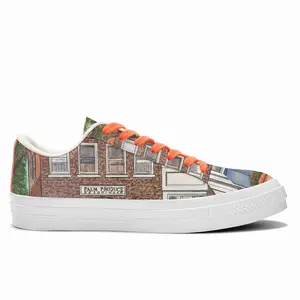 Men Palm Produce East Hampton Low Top Canvas Shoes