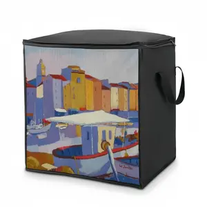 Saint-Tropez Harbor Quilt Storage Bag