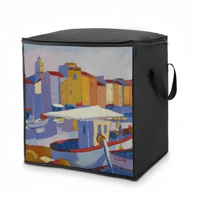 Saint-Tropez Harbor Quilt Storage Bag