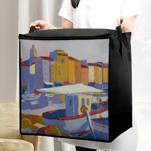 Saint-Tropez Harbor Quilt Storage Bag