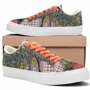 Men Autumn At The Promenade Low Top Canvas Shoes