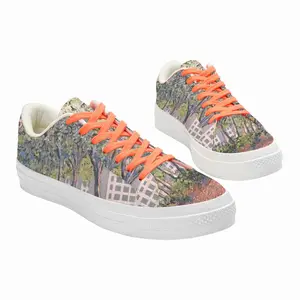 Men Autumn At The Promenade Low Top Canvas Shoes