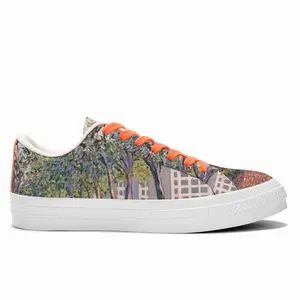 Men Autumn At The Promenade Low Top Canvas Shoes