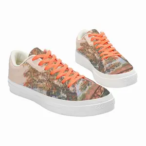 Men Autumn In The Country Low Top Canvas Shoes