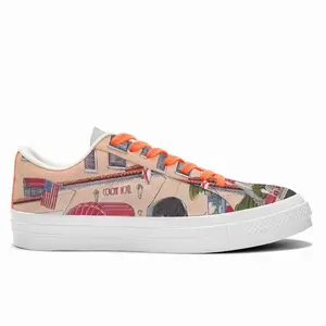 Men The Colony Hotel Delray Beach Low Top Canvas Shoes