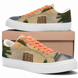 Men Bridge Over The Intracoastal Low Top Canvas Shoes