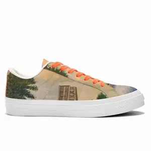 Men Bridge Over The Intracoastal Low Top Canvas Shoes