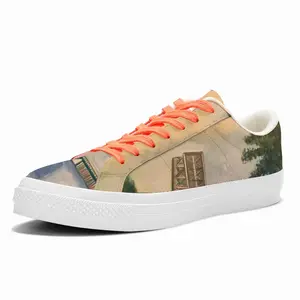 Men Bridge Over The Intracoastal Low Top Canvas Shoes