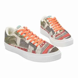 Men Boulevard Hotel South Beach Low Top Canvas Shoes