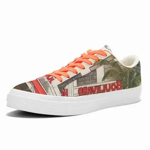 Men Boulevard Hotel South Beach Low Top Canvas Shoes