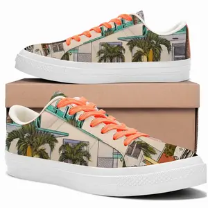 Men Avalon Hotel South Beach Low Top Canvas Shoes