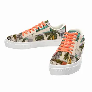 Men Avalon Hotel South Beach Low Top Canvas Shoes