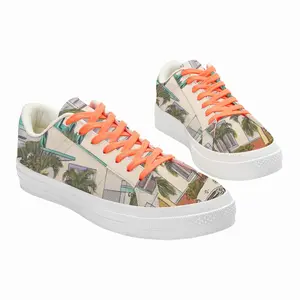 Men Avalon Hotel South Beach Low Top Canvas Shoes