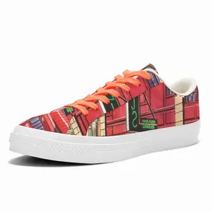 Men Sardis Restaurant New York City Low Top Canvas Shoes