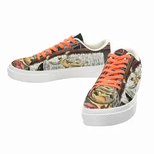 Men Rockefeller Center New York City Low Top Canvas Shoes