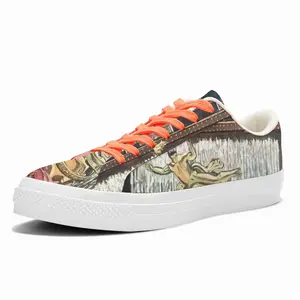 Men Rockefeller Center New York City Low Top Canvas Shoes