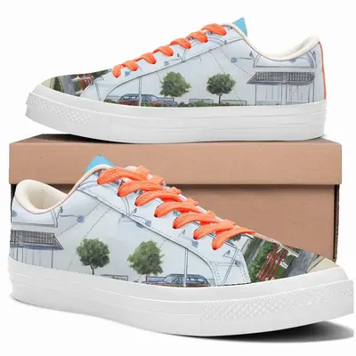 Men Rockaways Playland New York City Low Top Canvas Shoes