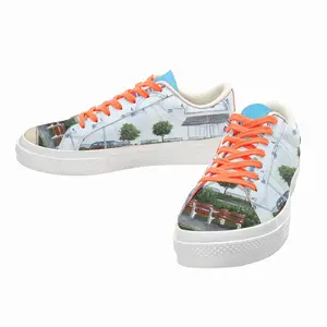 Men Rockaways Playland New York City Low Top Canvas Shoes