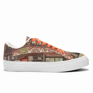 Men Optimo Cigars New York City Low Top Canvas Shoes